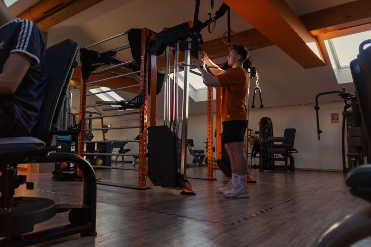 Training am Kabelturm im Maximumm